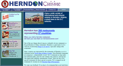Desktop Screenshot of herndoncuisine.com